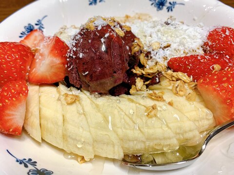 健康生活 アイスのようなアサイーボウル